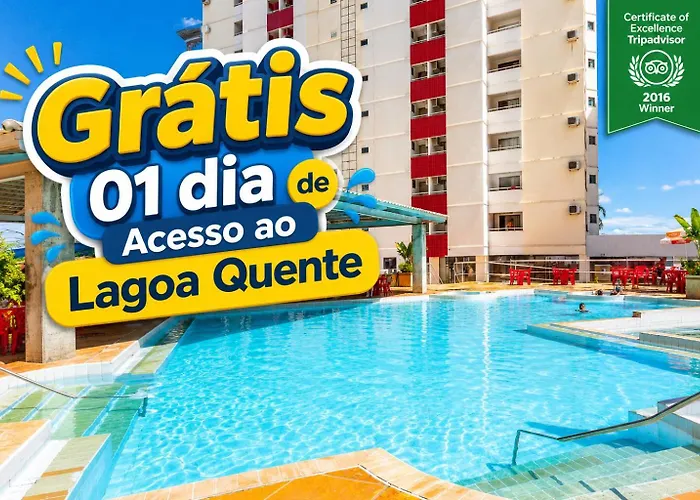 Villas Diroma Caldas Novas, Com Piscina 24H Com Um Dia No Acqua Park, Splash Ou Lagoa Thermas Park